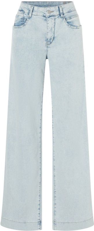 MAC Rich palazzo blue denim