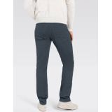 MAC - Five-pocketsbroek - Midnight Blue Check - Comfortabele Pasvorm