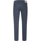 MAC - Five-pocketsbroek - Midnight Blue Check - Comfortabele Pasvorm