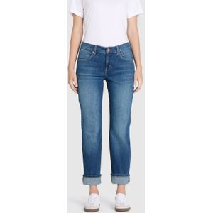 Indigo Blue Washed - Jeans - Four-Pocket Stijl - Normale Taillehoogte
