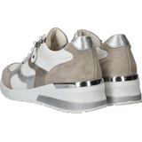 Waldlaufer - Clara - Sneakers - Wit - Metallic Accenten - Veter- en Ritssluiting