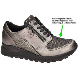 Waldlaufer - H64007 - Sneakers - Brons - Metallic Leder en Stretchmateriaal