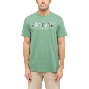 Mustang Herren T-Shirt Style Austin grün