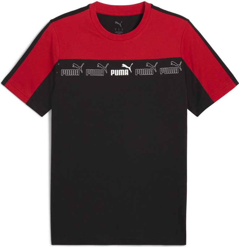 PUMA - Around the Block - T-shirt - Rood