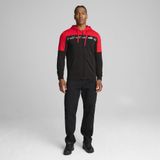 PUMA - Around The Block - Hoodie - Rood - Met Rits - Voor Heren