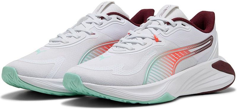 PUMA - PWR Hybrid TR - Fitnessschoenen - Zwart - Textiel - Vetersluiting