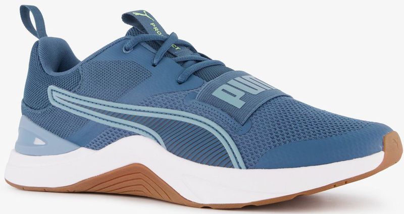 Puma - Prospect - Sportschoenen - Blauw - Mesh en Imitatieleer