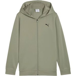 PUMA - TAD ESS FULL ZIP JACKET - Capuchonsweatvest - Lux Army