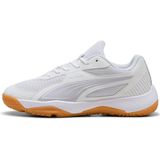 PUMA Unisex Kids Solarflash Iii Jr Indoor Court Schoen, Puma Witte Lila Crush Berry, 29 EU
