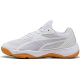PUMA Unisex Kids Solarflash Iii Jr Indoor Court Schoen, Puma Witte Lila Crush Berry, 29 EU