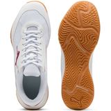 Puma - Varion II - Zaalvoetbalschoenen - Wit/Donkerpaars