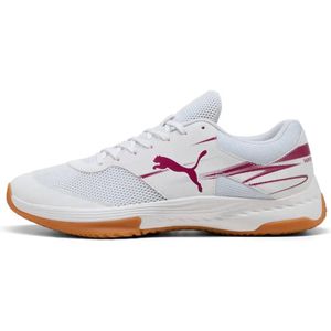 Puma - Varion II - Zaalvoetbalschoenen - Wit/Donkerpaars