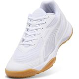 Puma - SolarFlash III - Zaalvoetbalschoenen - Wit/Lila