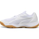 Puma - SolarFlash III - Zaalvoetbalschoenen - Wit/Lila