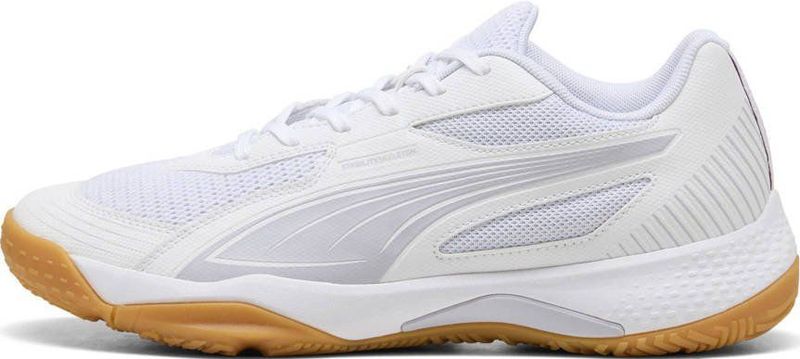 Puma - SolarFlash III - Zaalvoetbalschoenen - Wit/Lila