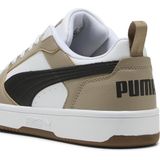 Puma - Rebound V6 - Sneakers - Zwart - Imitatieleer - Duurzaam
