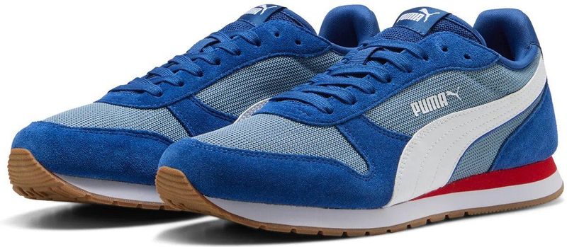 PUMA - Sneakers - Mesh/Suède - Zwart/Grijs