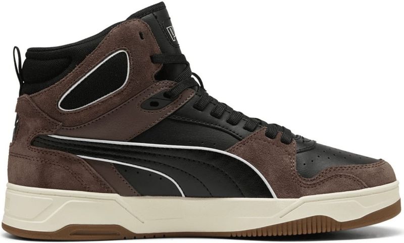 Puma - Rebound Break Mid - Sneakers - Leer/Mesh - Ademend Voetbed
