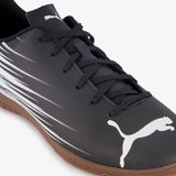 Puma - Voetbalschoenen - Puma Black-Puma White - Gedessineerd - Vetersluiting