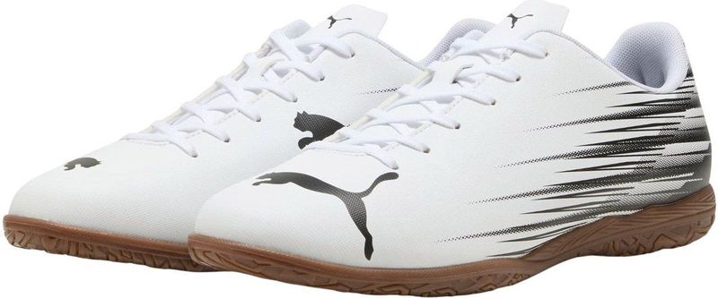 Puma - Voetbalschoenen - Wit - Gedessineerd - Vetersluiting