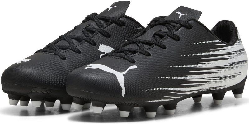 Puma - Attacanto II FG/AG - Voetbalschoenen - Zwart - Wit