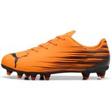 PUMA Unisex Kid's Attacanto Ii Fg/Ag Jr voetbalschoen, Heat Fire PUMA Zwart, 30 EU