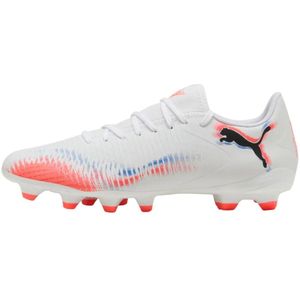 Puma - Future 8 Play - Voetbalschoenen - Zwart - Synthetisch - Comfortabel Ontwerp
