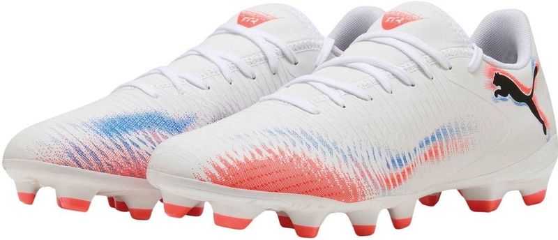 Puma - Future 8 Play - Voetbalschoenen - Zwart - Synthetisch - Comfortabel Ontwerp