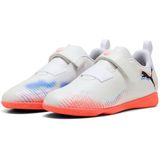 PUMA FUTURE 8 PLAY futsalschoenen, Zwart/Rood/Wit, Maat 29