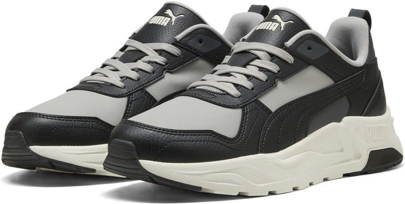 Puma - Trinity 2 - Sneakers - Zwart - Ademend Mesh - Suède Overlays