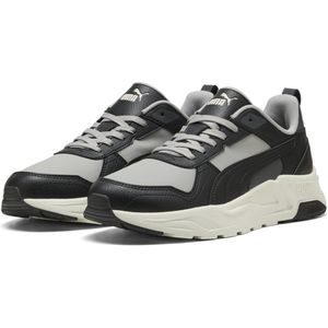 Puma - Trinity 2 - Sneakers - Zwart - Ademend Mesh - Suède Overlays
