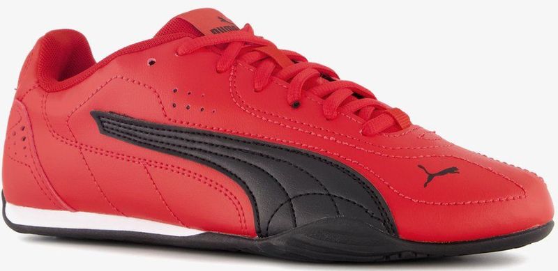 Puma - For All Time Red/Veters - Laagschoenen - Rubber - Textiel