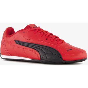 Puma - Catch AC PS - Sneakers - Rood-Zwart - Imitatieleer - Textiel
