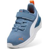PUMA Anzarun Lite Ac+ Ps Sneaker voor kinderen, uniseks, Cool Blue PUMA Wit Oranje Glo, 27.5 EU