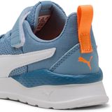 PUMA Anzarun Lite Ac+ Ps Sneaker voor kinderen, uniseks, Cool Blue PUMA Wit Oranje Glo, 27.5 EU