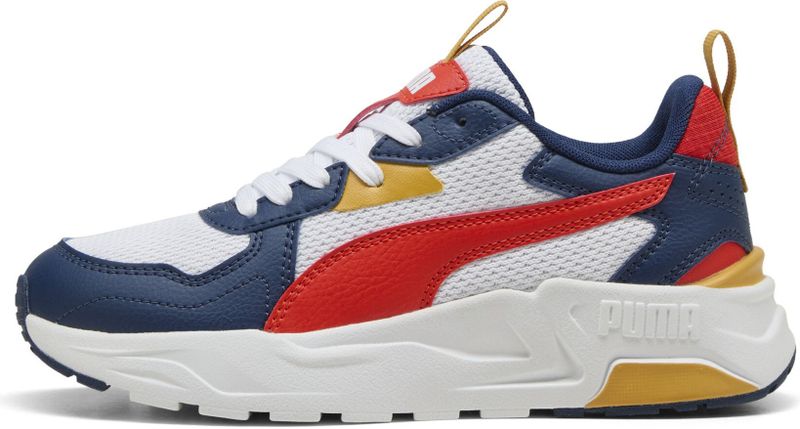 Puma - Trinity Lite JR - Sneakers - Zwart - Imitatieleer/Textiel