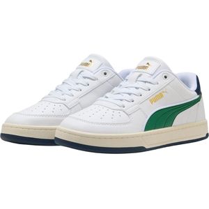 PUMA - CAVEN 2.0 RETRO JR - Sneakers - Puma white/Archive Green/Warm white