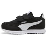 PUMA - R78 Lightwind Sneakers - Zwart/Wit - Synthetisch Materiaal