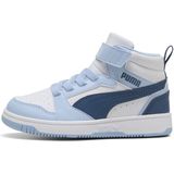 PUMA - Rebound V6 Mid AC+ PS - Sneakers - PUMA White-Dark Indigo-Haute Tropic