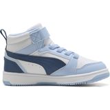 PUMA - Rebound V6 Mid AC+ PS - Sneakers - PUMA White-Dark Indigo-Haute Tropic