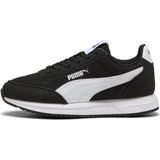 PUMA R78 Lightwind Sneakers - Puma Black-Puma White - Synthetisch Materiaal