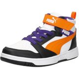 PUMA - Rebound - Basketbalschoenen - Zwart - Imitatieleer