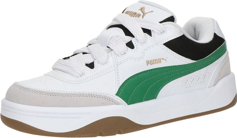 Puma - Park Lifestyle Sk8 Jr - Leren Sneaker - Wit