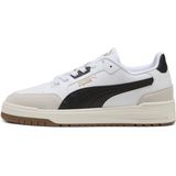 Puma - Shuffle Downtown Sneakers - Zwart - Synthetisch Leer
