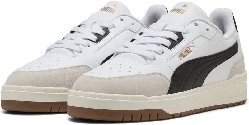 Puma - Shuffle Downtown Sneakers - Zwart - Synthetisch Leer