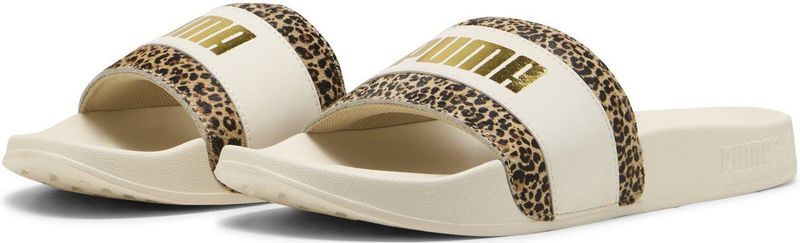 PUMA - Leadcat - Badslippers - Zwart - Geopend - Plat