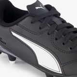 Puma - Vitoria II FG/AG - Voetbalschoenen - Zwart - Wit - Junior