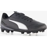 Puma - Vitoria II FG/AG - Voetbalschoenen - Zwart - Wit - Junior