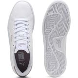 PUMA - Smash 3.0 L - Sneaker - Wit Zilver Mist Pruim Jam - Uniseks Volwassenen