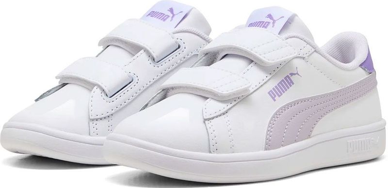 PUMA - Sneakers - Zwart - Synthetisch Leer - Klittenbandsluiting